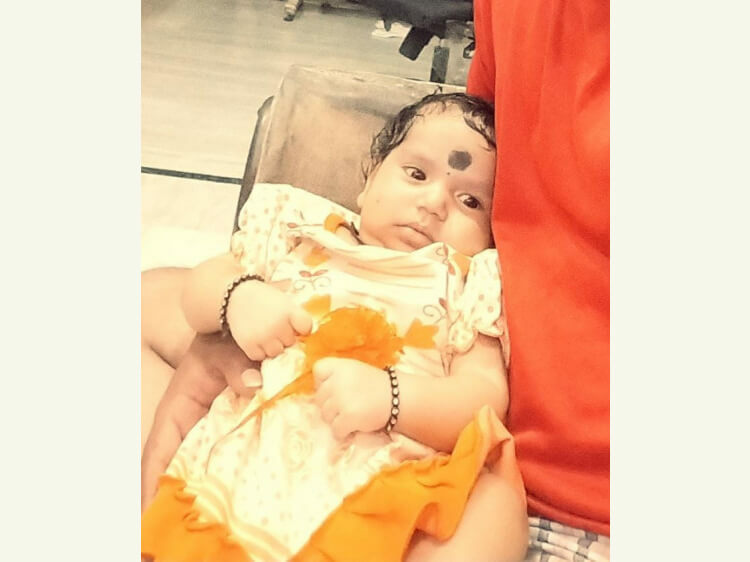 Baby of Vaishnavi 