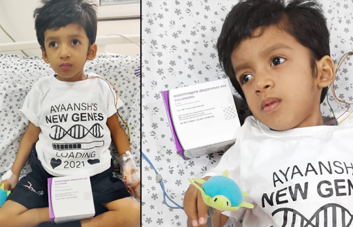 You made a miracle happen! SMA baby Ayaansh got ZOLGENSMA