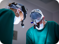 Surgeon's expertise and medical technology used for transplant