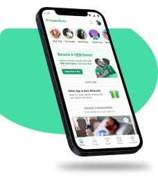 Promotional banner for desktop users