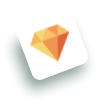 Graphic of a shining diamond